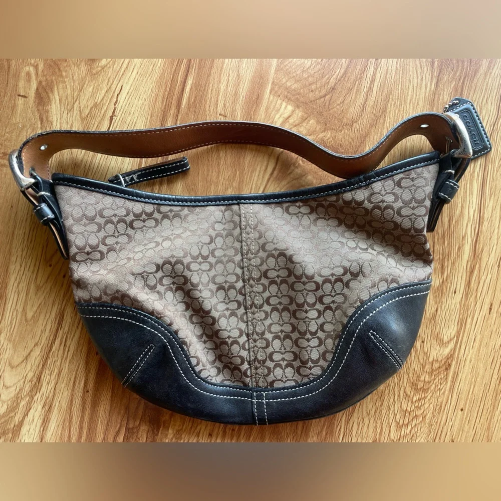 Coach | Signature Collection Shoulder Bag w/ Dust Bag & Papers - Vintage - Picture 3 of 14